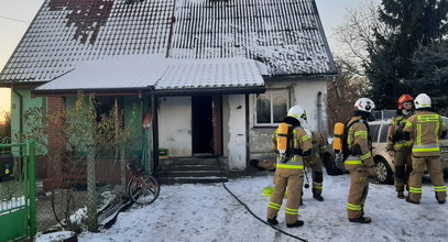 Tragiczna noc w Łódzkiem. Ogień i czad zabiły dwie osoby