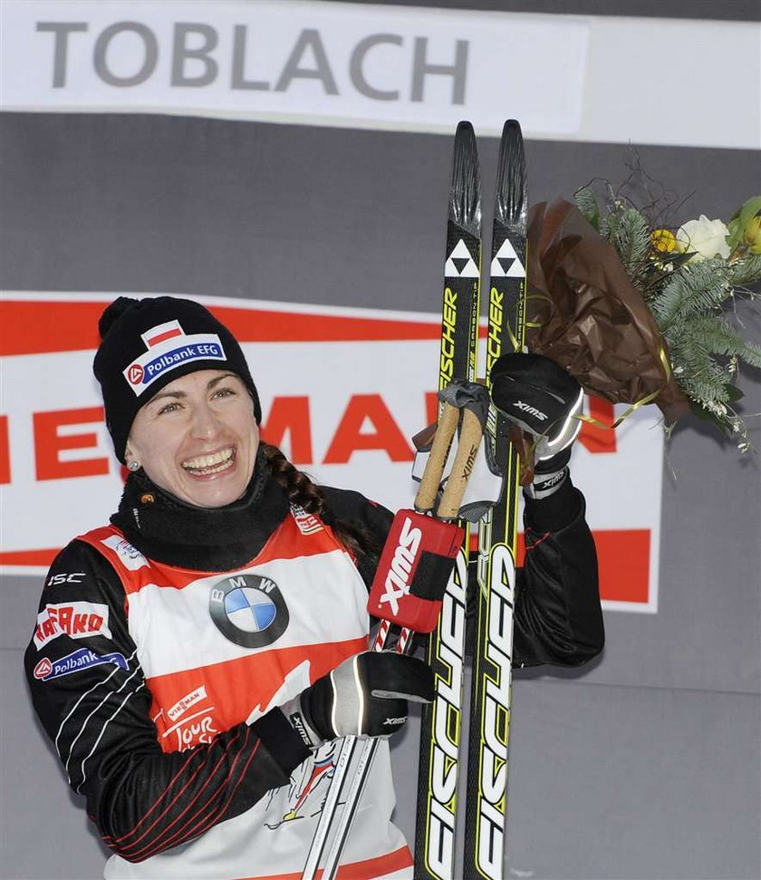 Marit Bjoergen pokonała Justynę Kowalczyk w biegu na 3 kilometry stylem klasycznym w Toblach podczas zawodów Tour de Ski