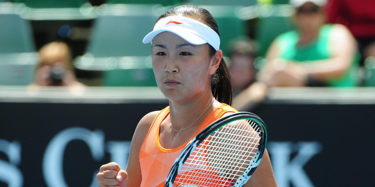 Peng (36 l.) to deblowa mistrzyni Roland Garros i Wimbledonu.