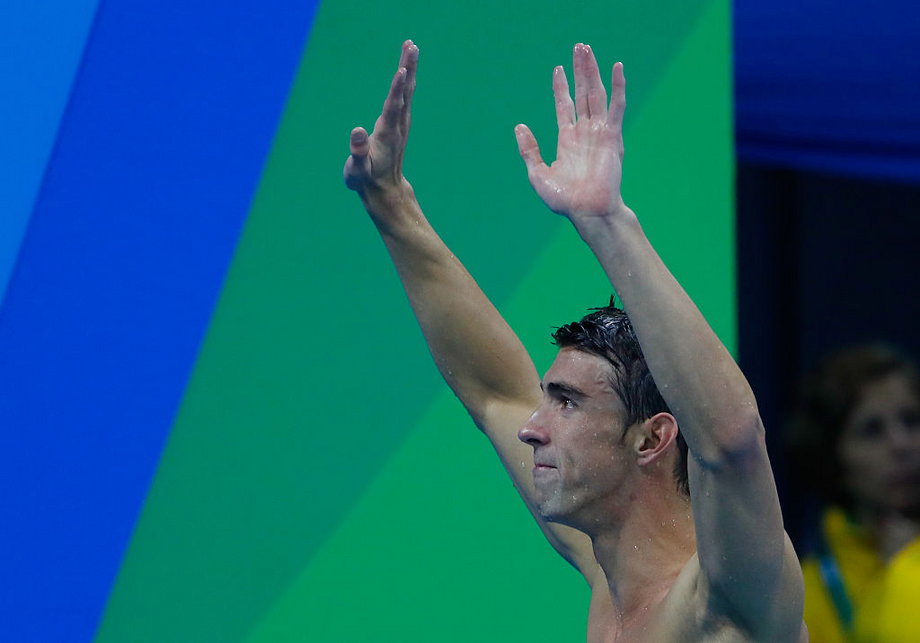 Michael Phelps w Rio zdobył 6 medali