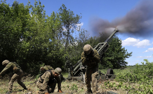 Ukraińscy żołnierze na linii frontu w rejonie Doniecka