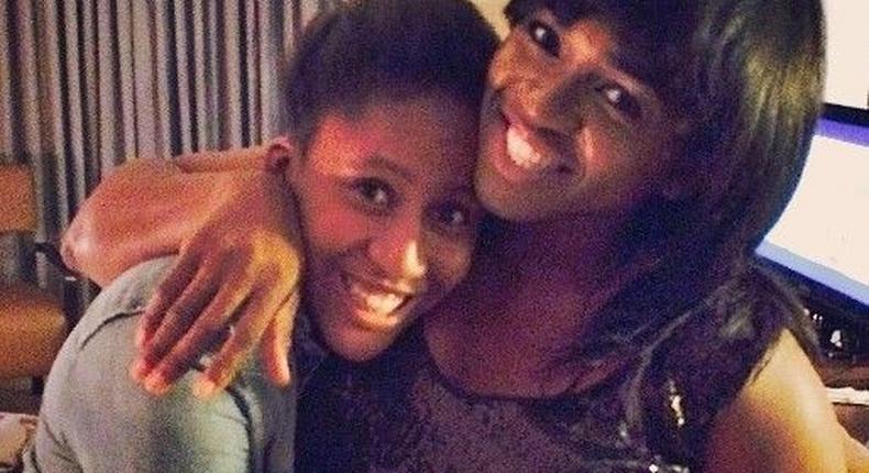 Waje and her daughter, Emerald