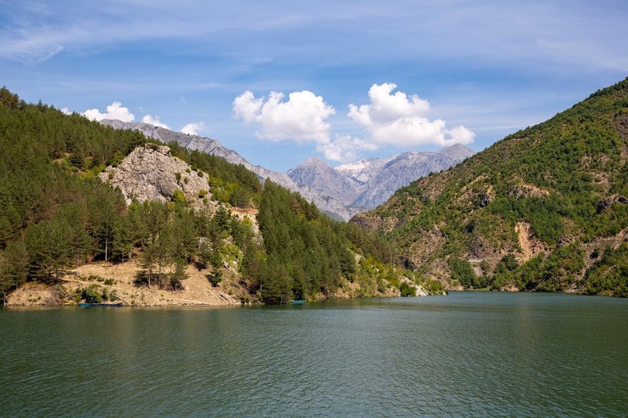 Jezioro Koman, Albania