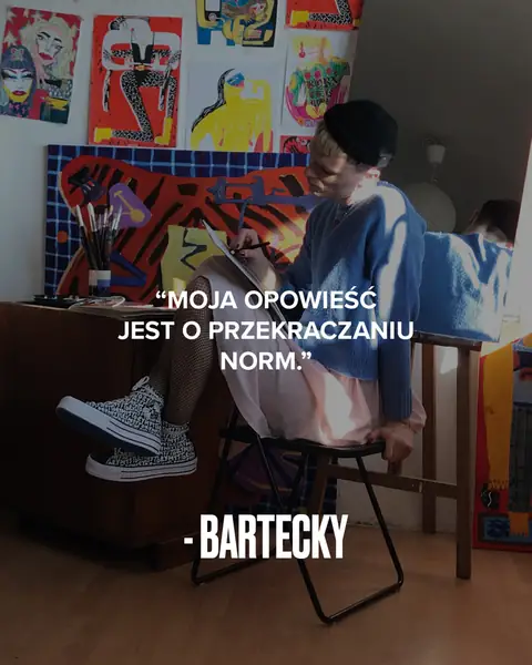 Bartecky w kampanii COnverse