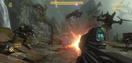 Screen z gry "Halo: Reach"