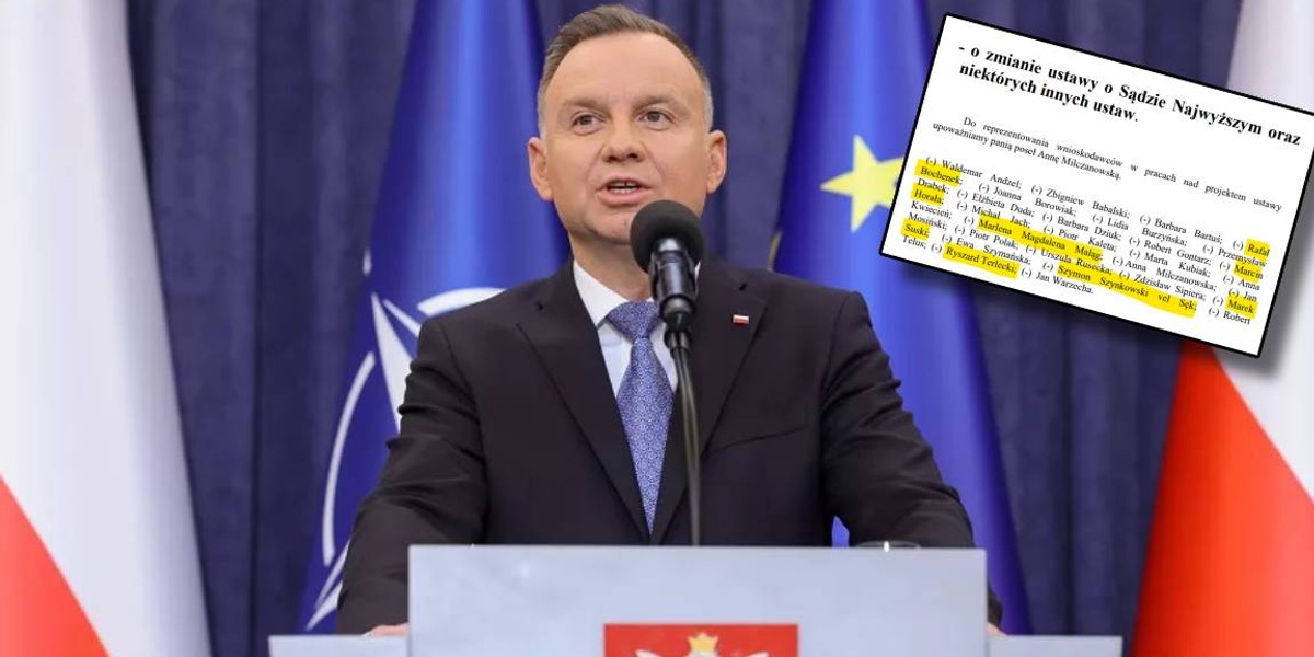 Prezydent Andrzej Duda. 