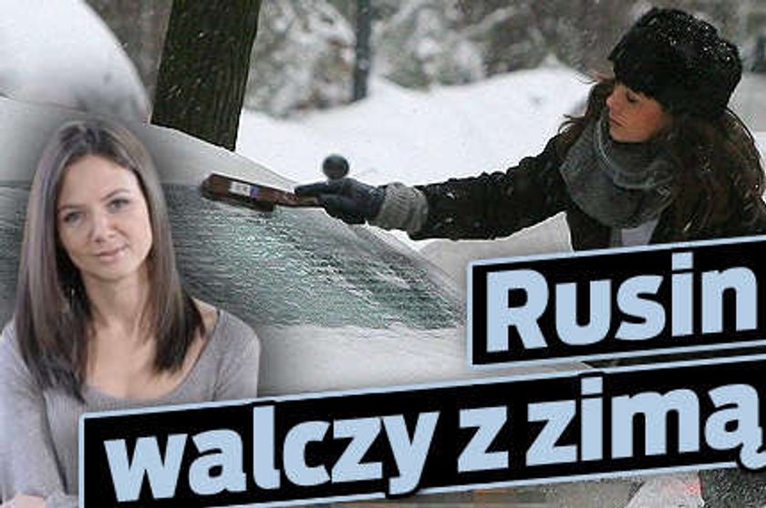 Rusin walczy z zimą