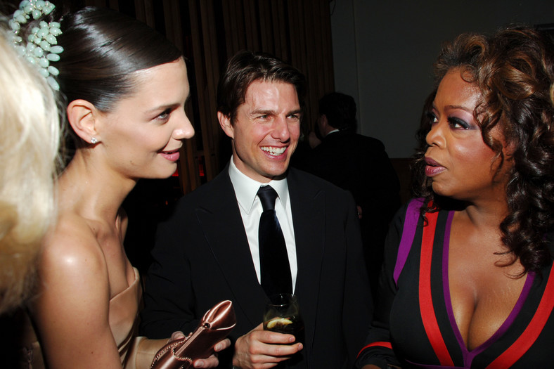 Katie Holmes, Tom Cruise i Oprah Winfrey