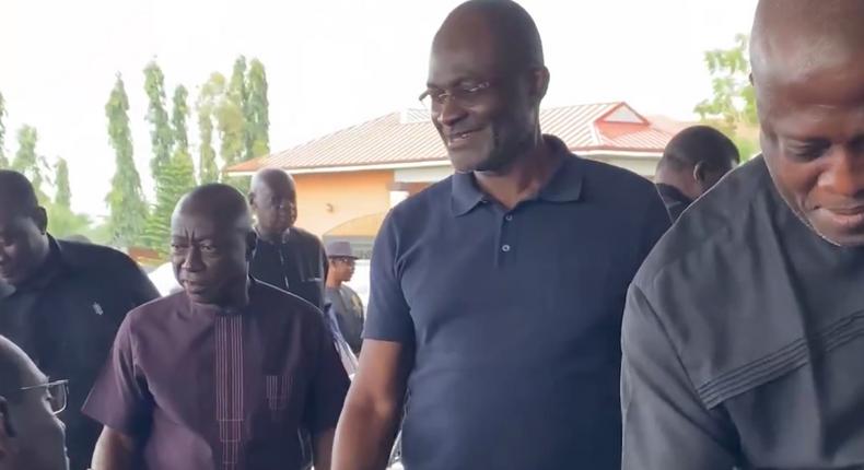 Kennedy Agyapong consoles former president kuffour