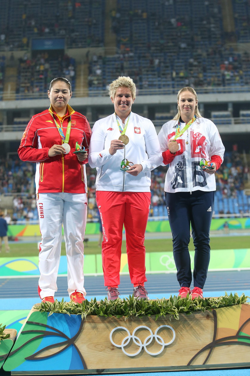 Włodarczyk odebrała medal. Wyjątkowa ceremonia