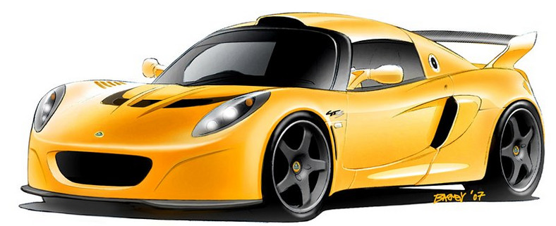 Genewa 2007: Lotus Exige GT3 concept