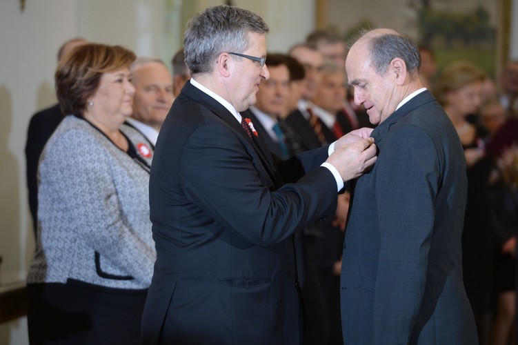 Wręczenie odznaczeń państwowych w Pałacu Prezydenckim w Warszawie