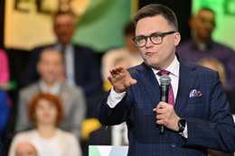 Szymon Hołownia: Putina wgnieciemy w ziemię. Mowa już o "wojnie obronnej"