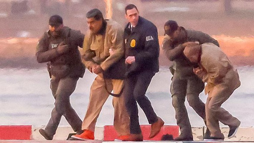 Venecuelanski predsednik Nikolas Maduro je prebačen u Njujork pošto su ga zarobile američke snage | Foto: Michael Nagle/Bloomberg via Getty Images