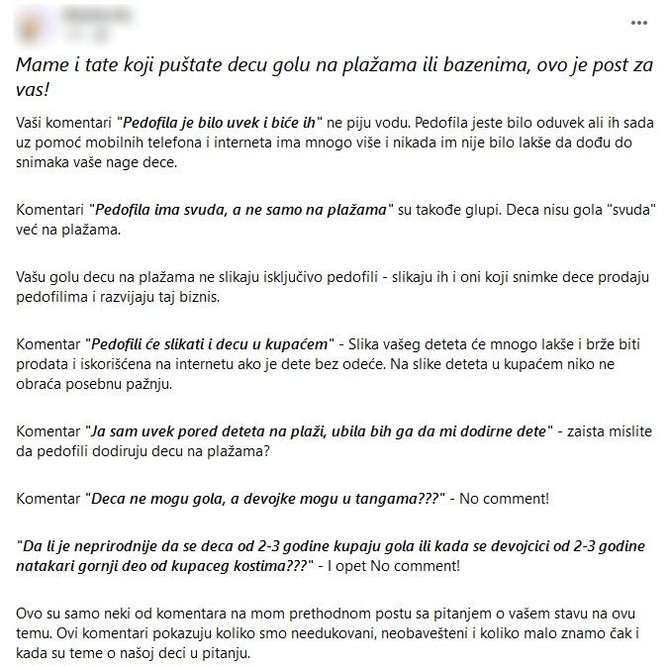 Objava zbog koje se piveo rat na mrežama