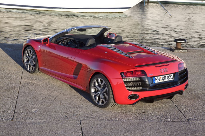 Audi R8 Spyder - supercabrio na wiosnę