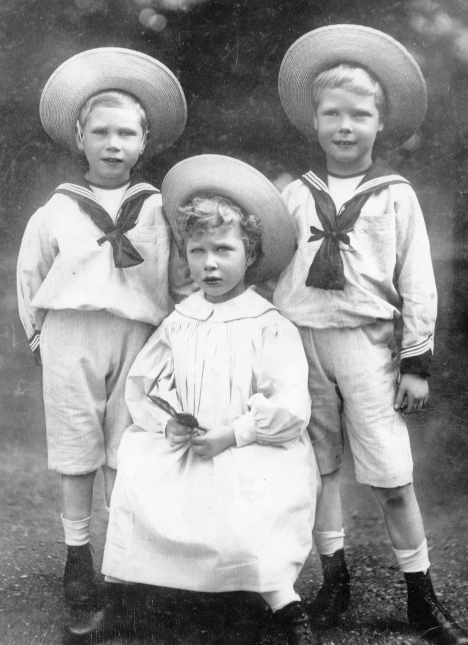 Meri sa braćom, prinčevima Albertom i Edvardom