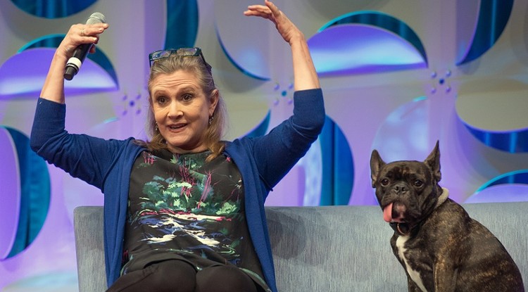 Grammy-t kapott Carrie Fisher