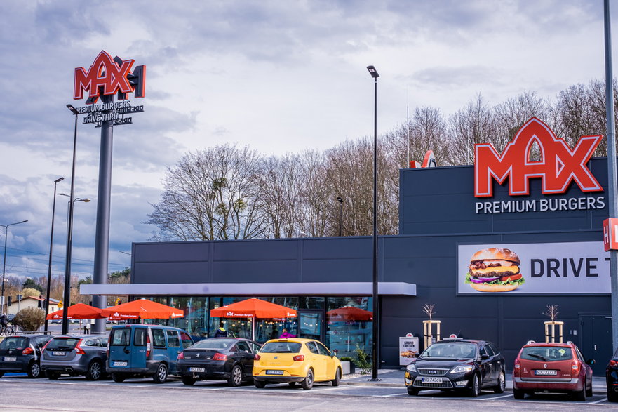 Jedna z restauracji Max Premium Burgers