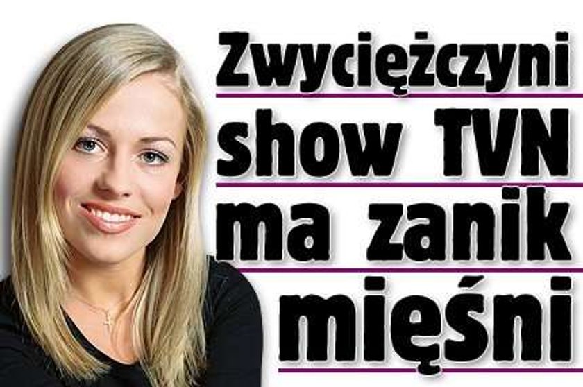 Zwyciężczyni show TVN ma zanik mięśni