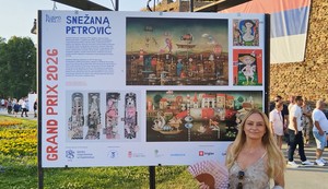 Snezana Petrovic Gran pri Ilustrofest Beograd 