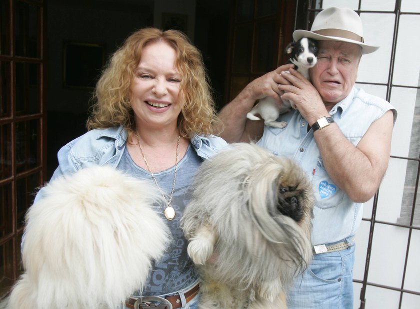 Małgorzata Potocka i Jan Nowicki 