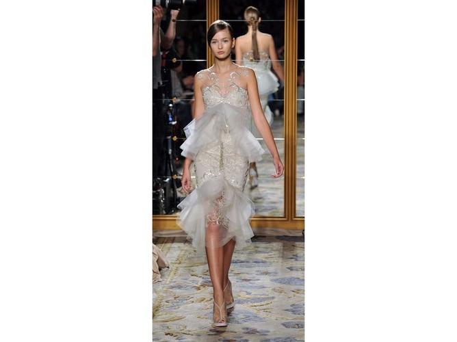 Kolekcja Marchesa na sezon wiosna-lato 2012 na New York Fashion Week