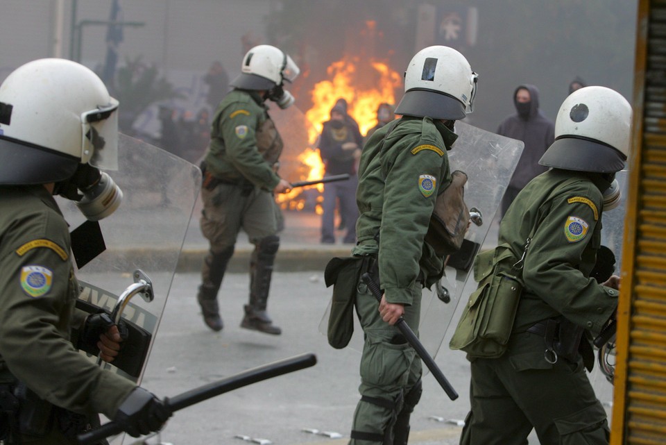 GREECE PROTEST