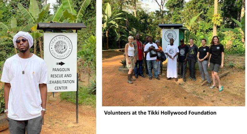 Volunteers at the Tikki Hollywood Foundation