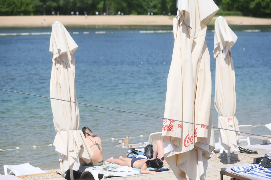 Ada Ciganlija, lepo vreme