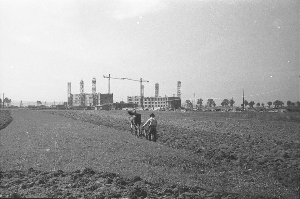 Tak wyglądała Nowa Huta w 1953 roku  