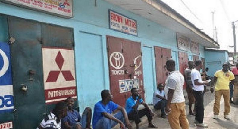 Ghanaian traders union shut Nigerians' shops in 2019. (Nigerian News Express)