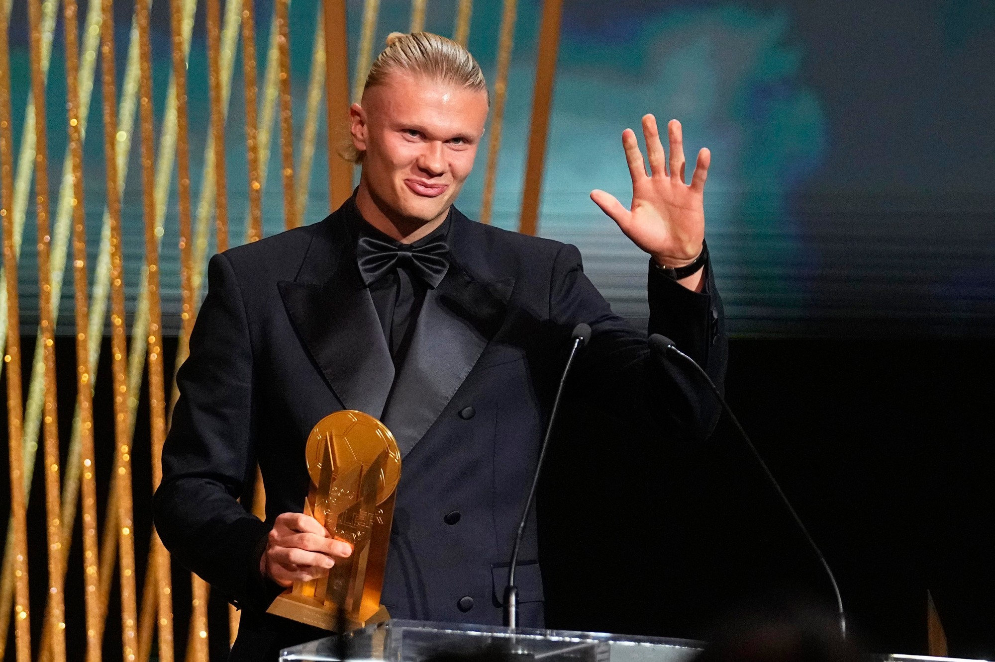 Nórsky futbalista Erling Haaland z Manchestru City.