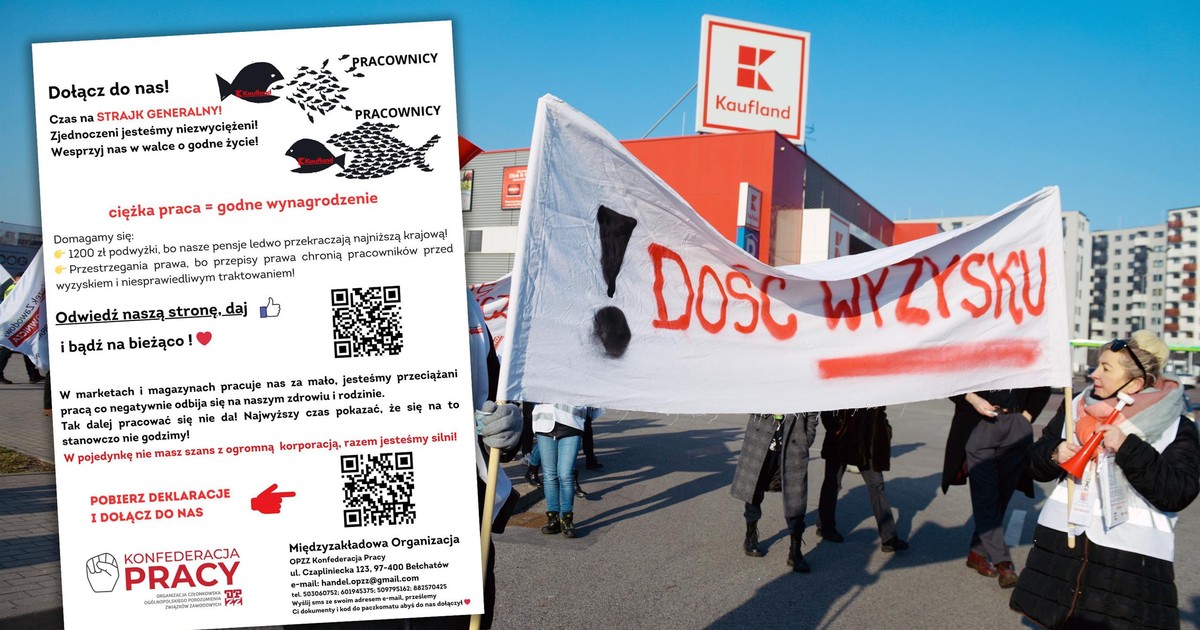 Bunt w znanej sieci handlowej. Będzie paraliż przed świętami?