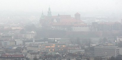 Powiększa się smog nad Krakowem