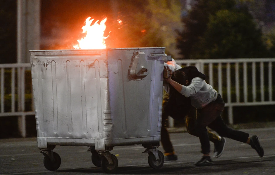 Demonstracije u Kirgistanu