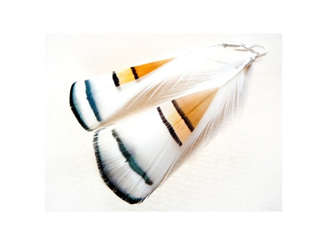 Biżuteria Still Tree Jewellery z oferty butiku trendsetterka.com - kolczyki z ptasich piór