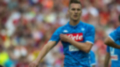 Arkadiusz Milik strzelił gola dla Napoli w towarzyskim meczu z Wolfsburgiem