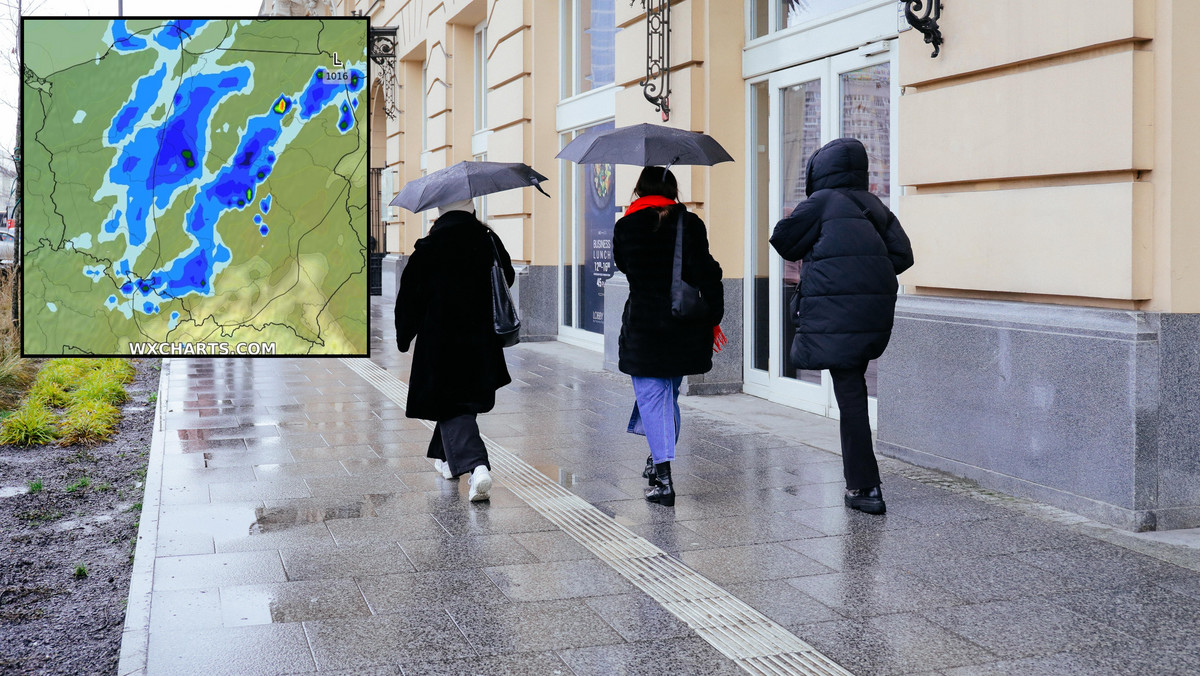 W środę pochód wiosny zahamuje. Większość Polski z ochłodzeniem i deszczem