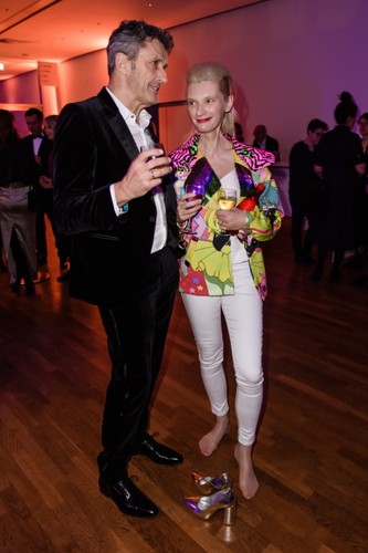 Paweł Pawlikowski i Agata Buzek