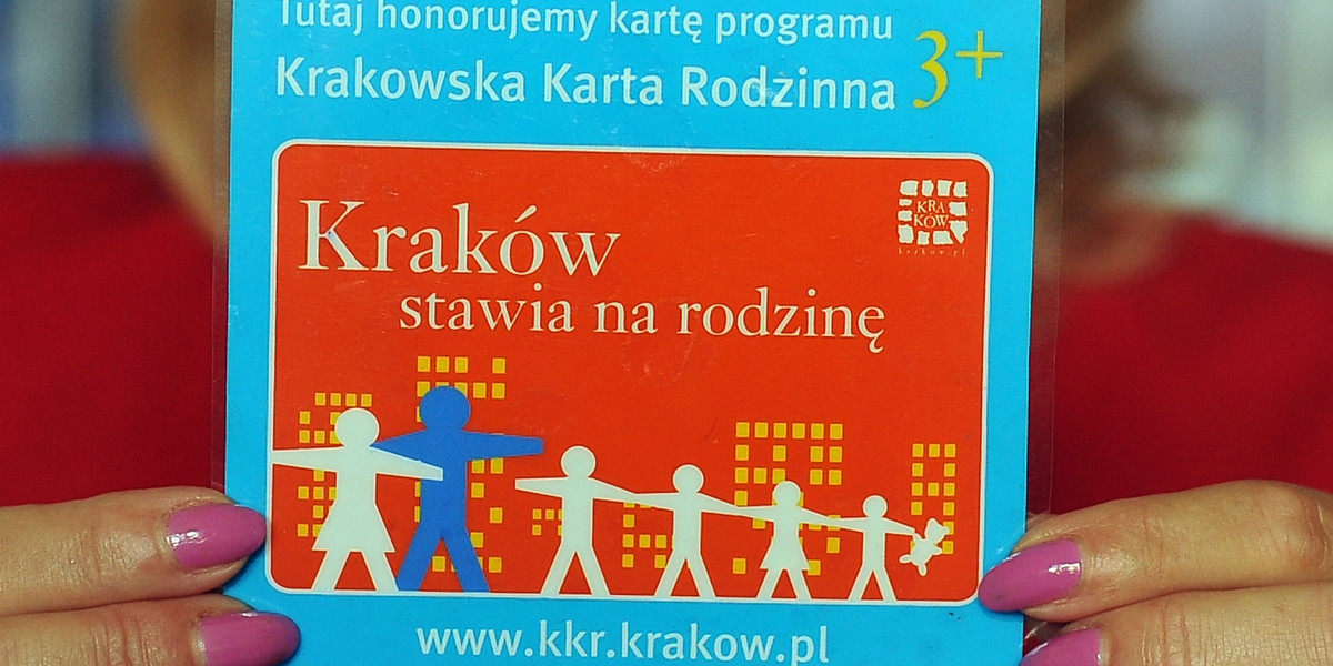 Rusza Krakowska Karta Rodzinna!