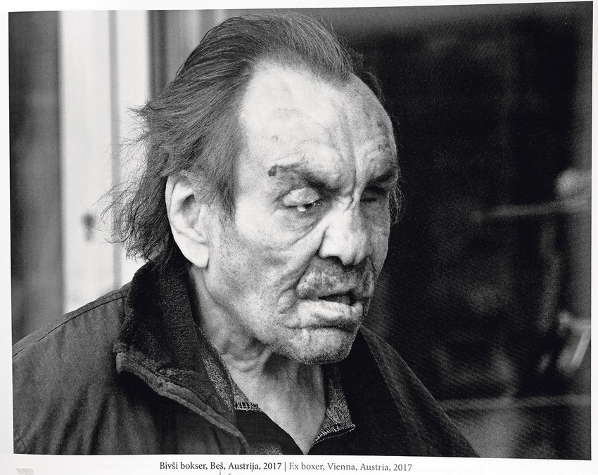 Bivši bokser, Beč, Austrija, 2017.