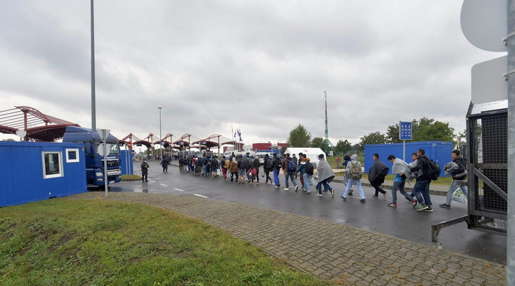 Magyar-Horvát határ menekült helyzte