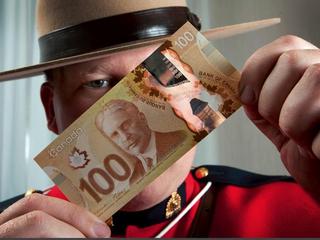 pieniądze kanada banknot oszustwo fałszerz
