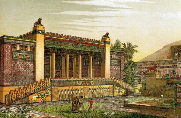 Pałac Dariusza w Persepolis