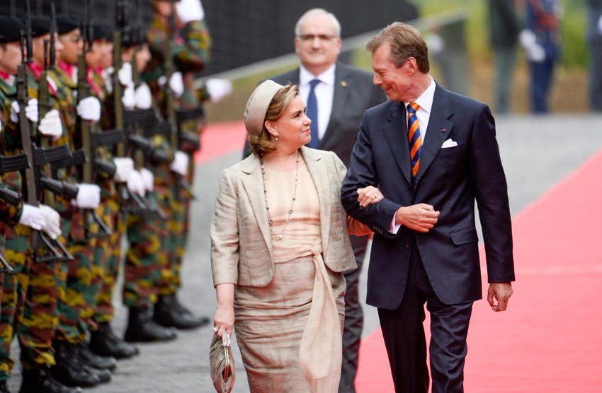 Luksemburški vojvoda Anri i vojvotkinja Marija Teresa