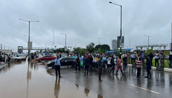 ASUU Strike: Lagosians stranded as students block Lagos Airport