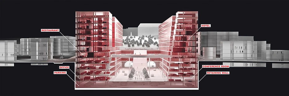 Projekat istražuje potencijale za urbani razvoj ispod površine zemlje, a bavi se budućim tunelom koji će spajati Ulicu despota Stefana i plato kod Ekonomskog fakulteta