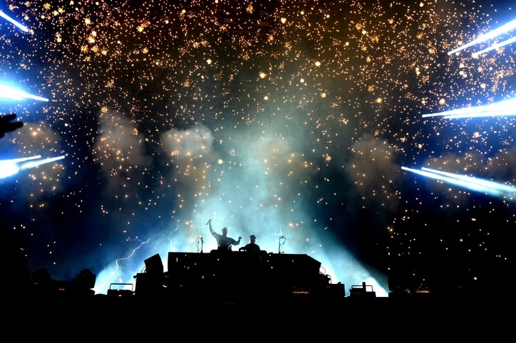 Axwell Ingrosso podczas Orange Warsaw Festival. 2 czerwca 2018