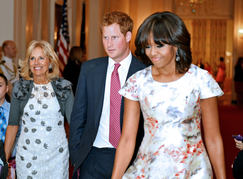 Jill Biden, książę Harry i Michelle Obama